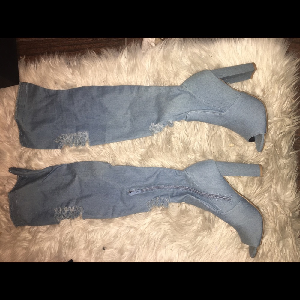 Top moda over the knee boots